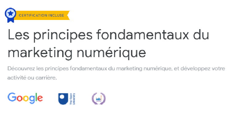Google Atelier Numérique